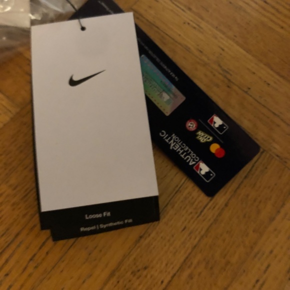 Nike MLB Blue and Gray Men's Jacket - Picture 6 of 7